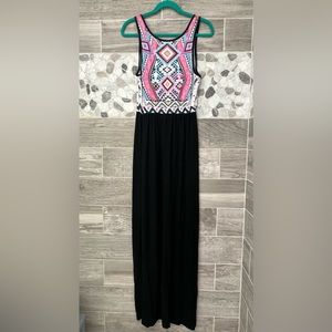 EUC Pretty Maxi Dress - size Medium (fits like M/L)